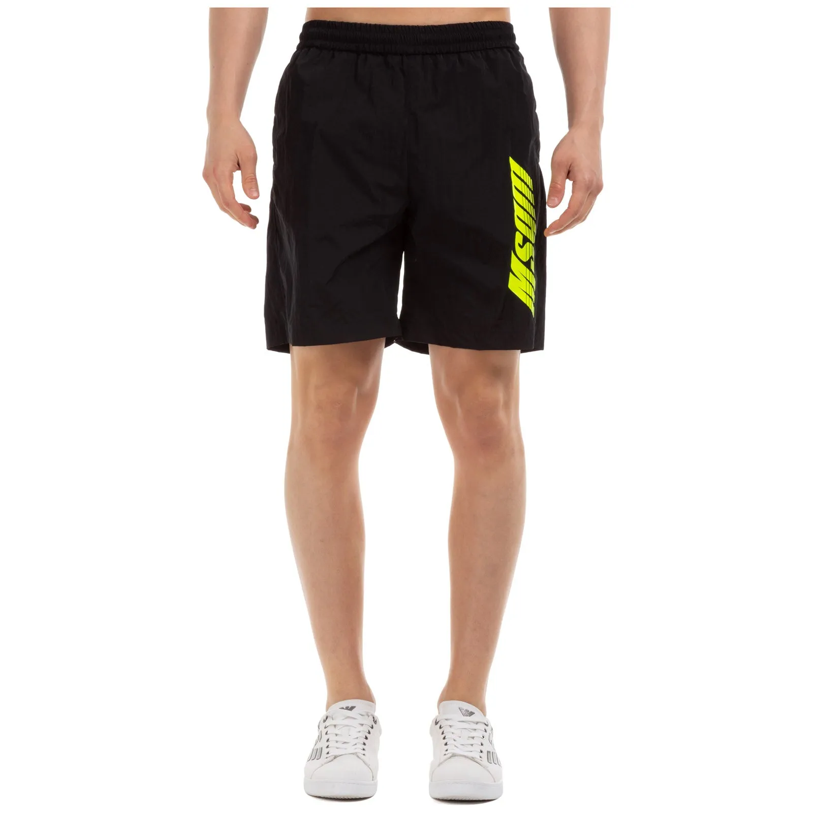 MSGM Drawstring Logo Shorts