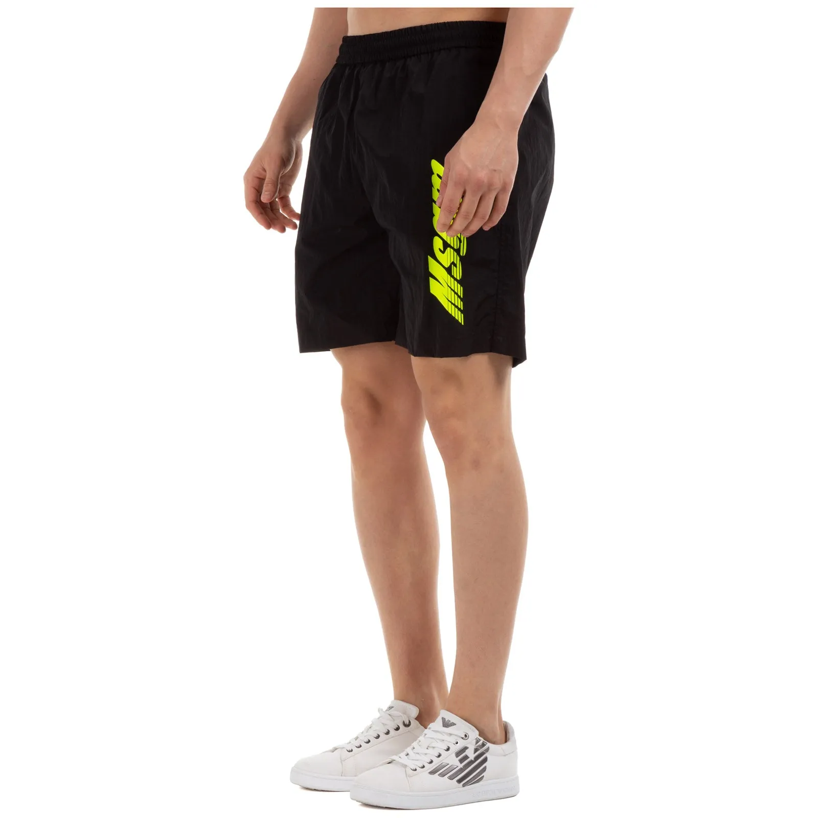MSGM Drawstring Logo Shorts