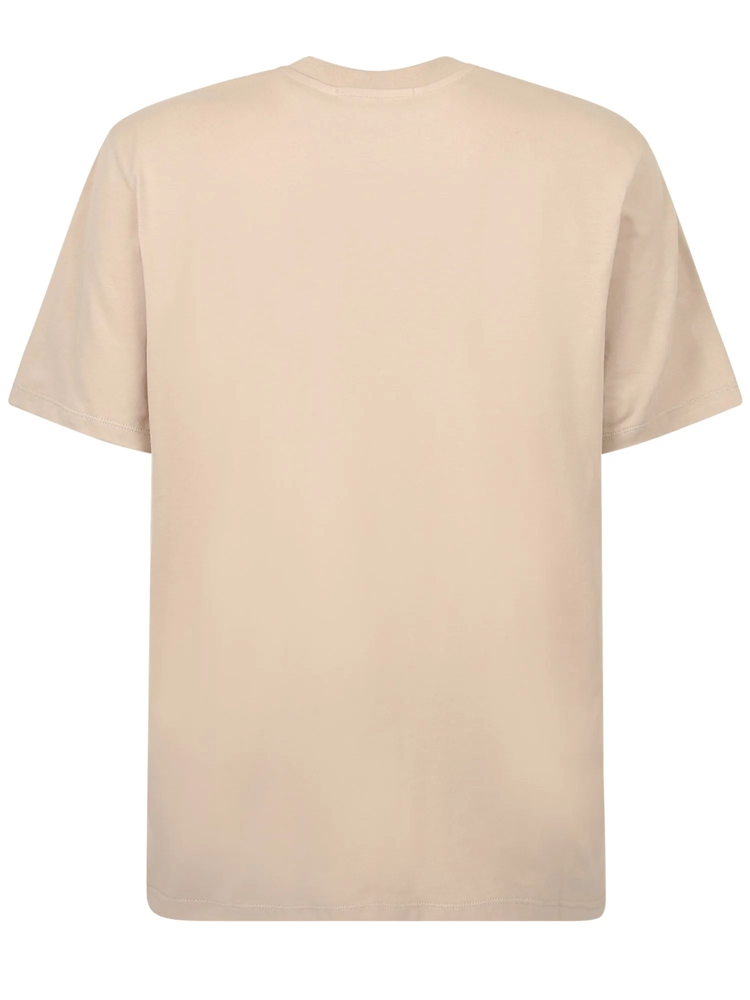 MSGM Logo Printed Crewneck T-Shirt