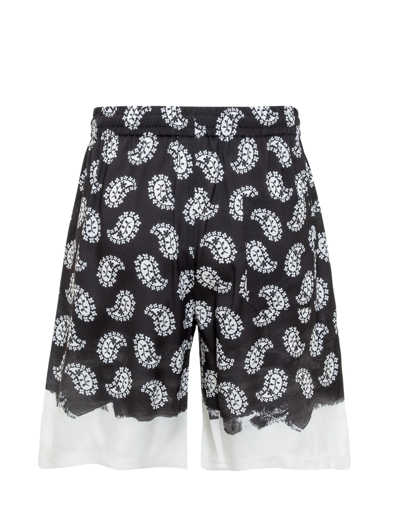 MSGM Paisley Printed Shorts