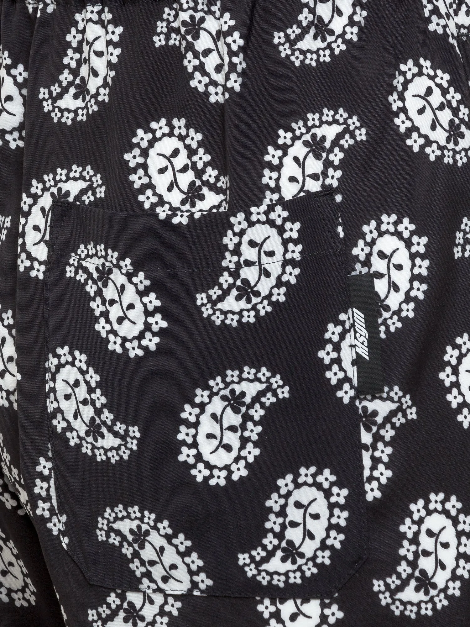 MSGM Paisley Printed Shorts