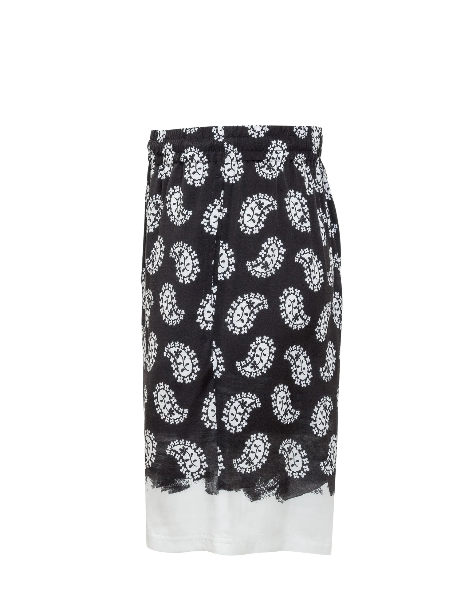 MSGM Paisley Printed Shorts