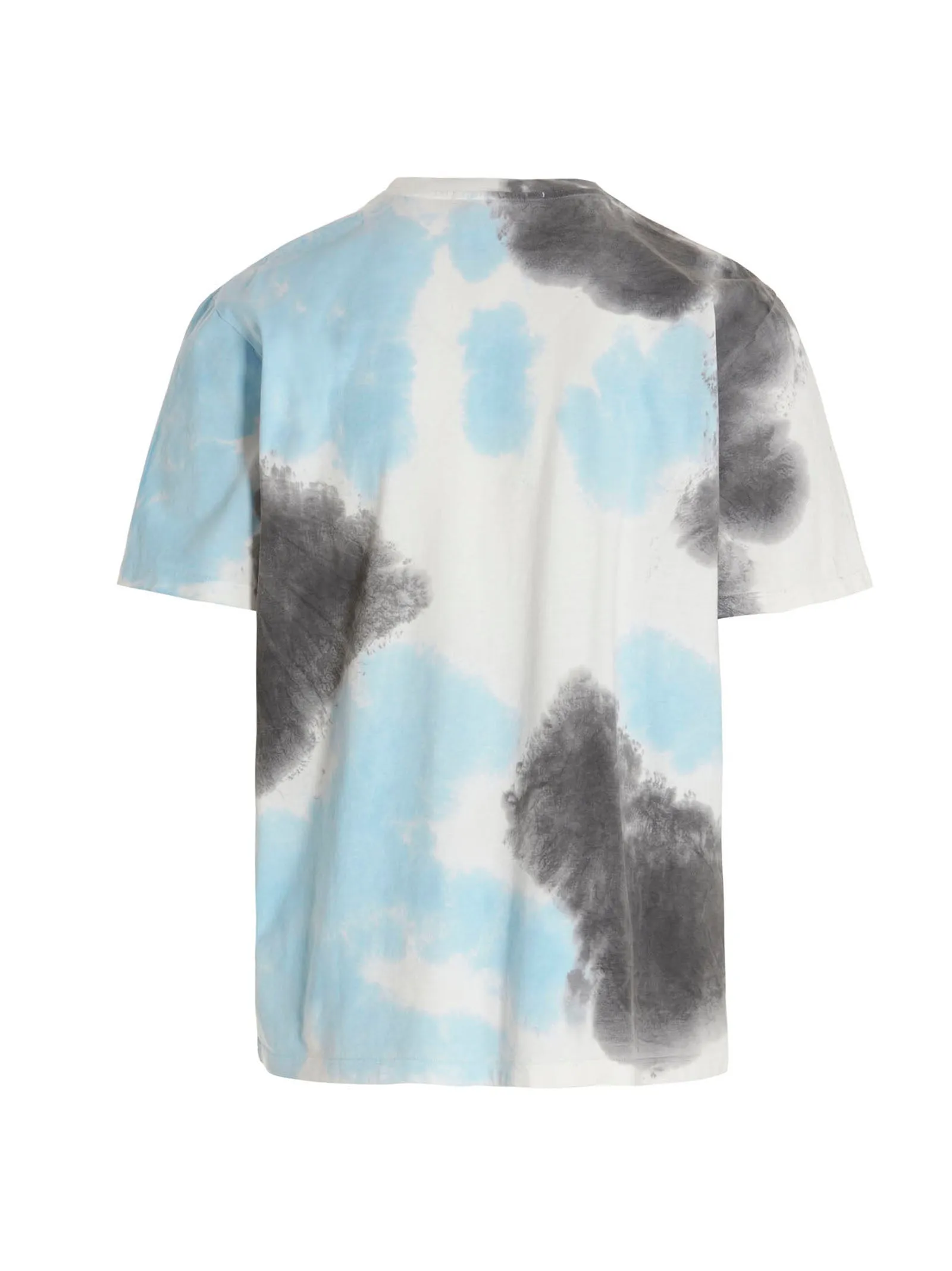 MSGM Tie-Dyed Crewneck T-Shirt