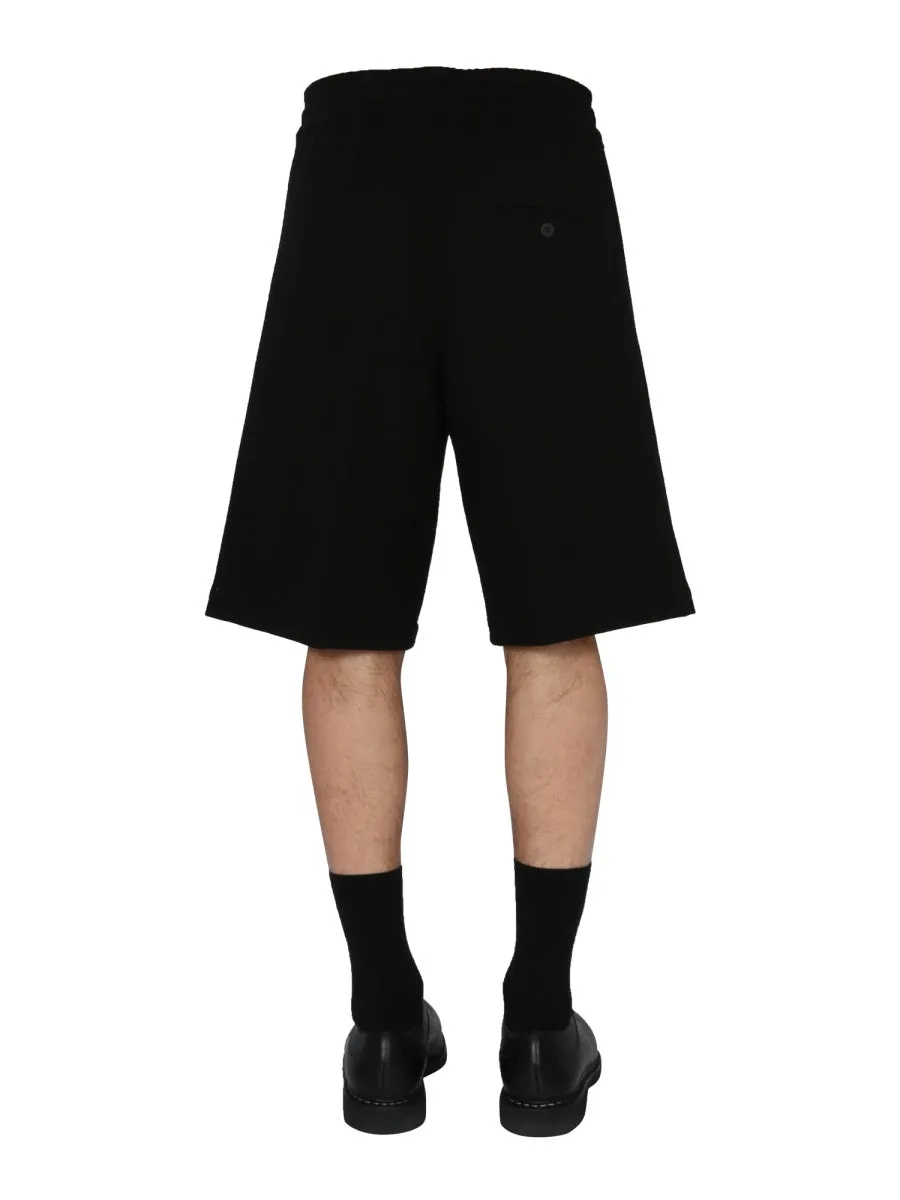 Neil Barrett Straight-Leg Sweat Shorts