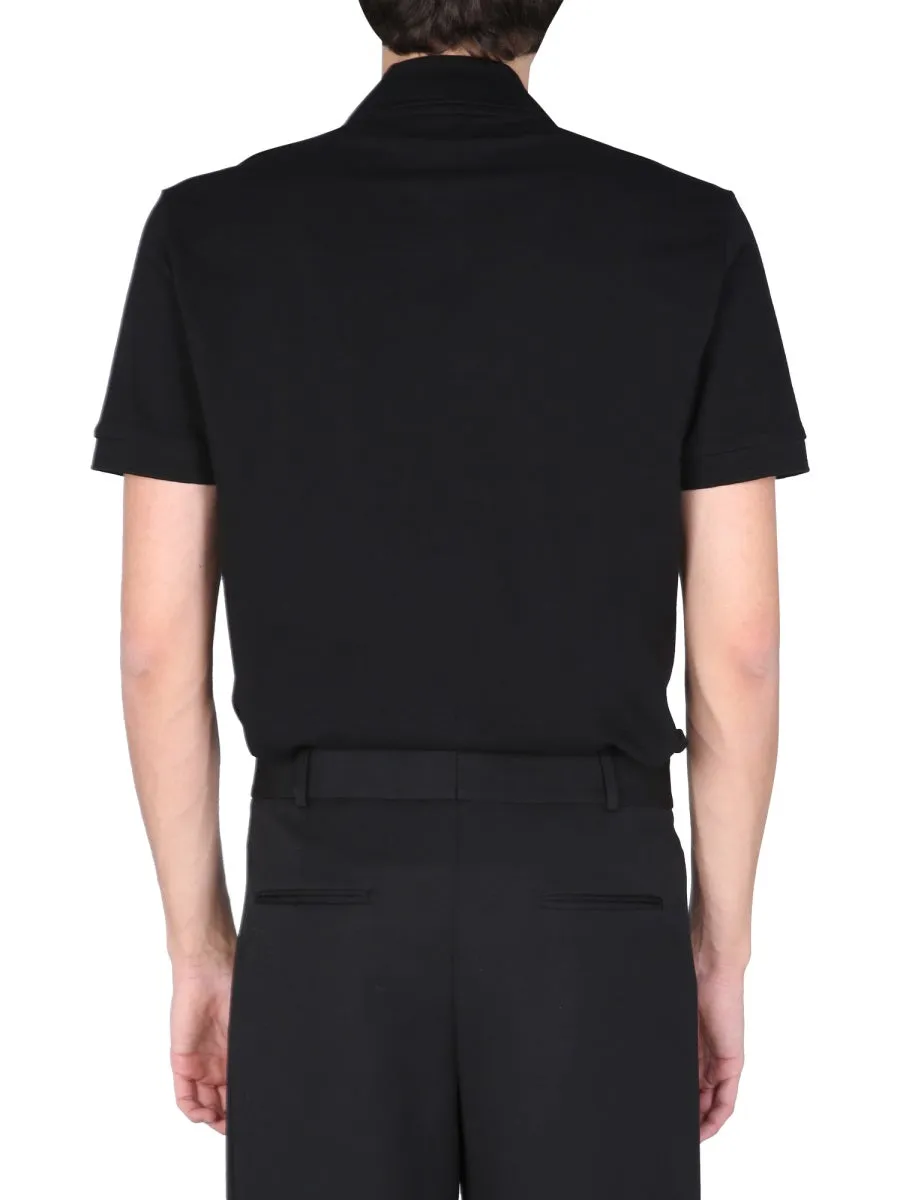 Neil Barrett X Felix Logo Printed Polo Shirt