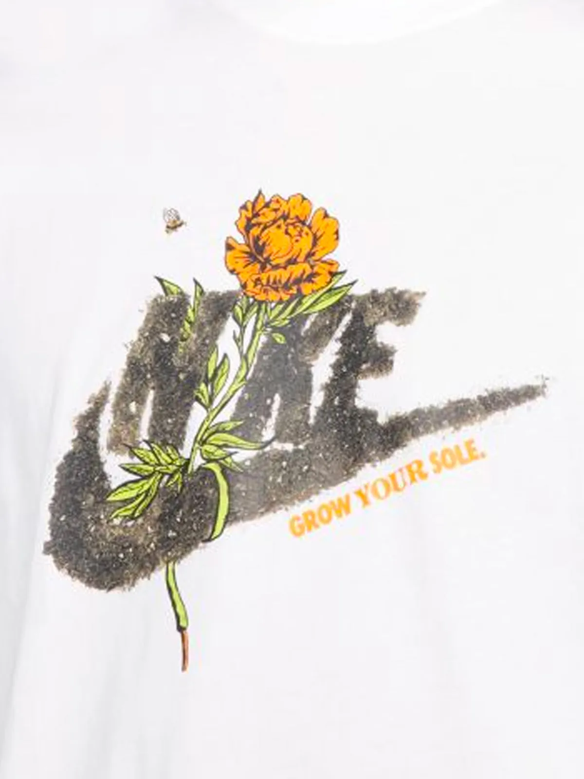 Nike Sportswear Logo Printed Crewneck T-Shirt