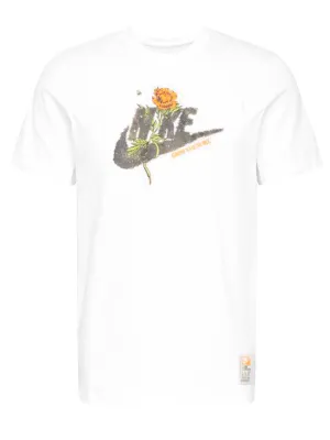 Nike Sportswear Logo Printed Crewneck T-Shirt
