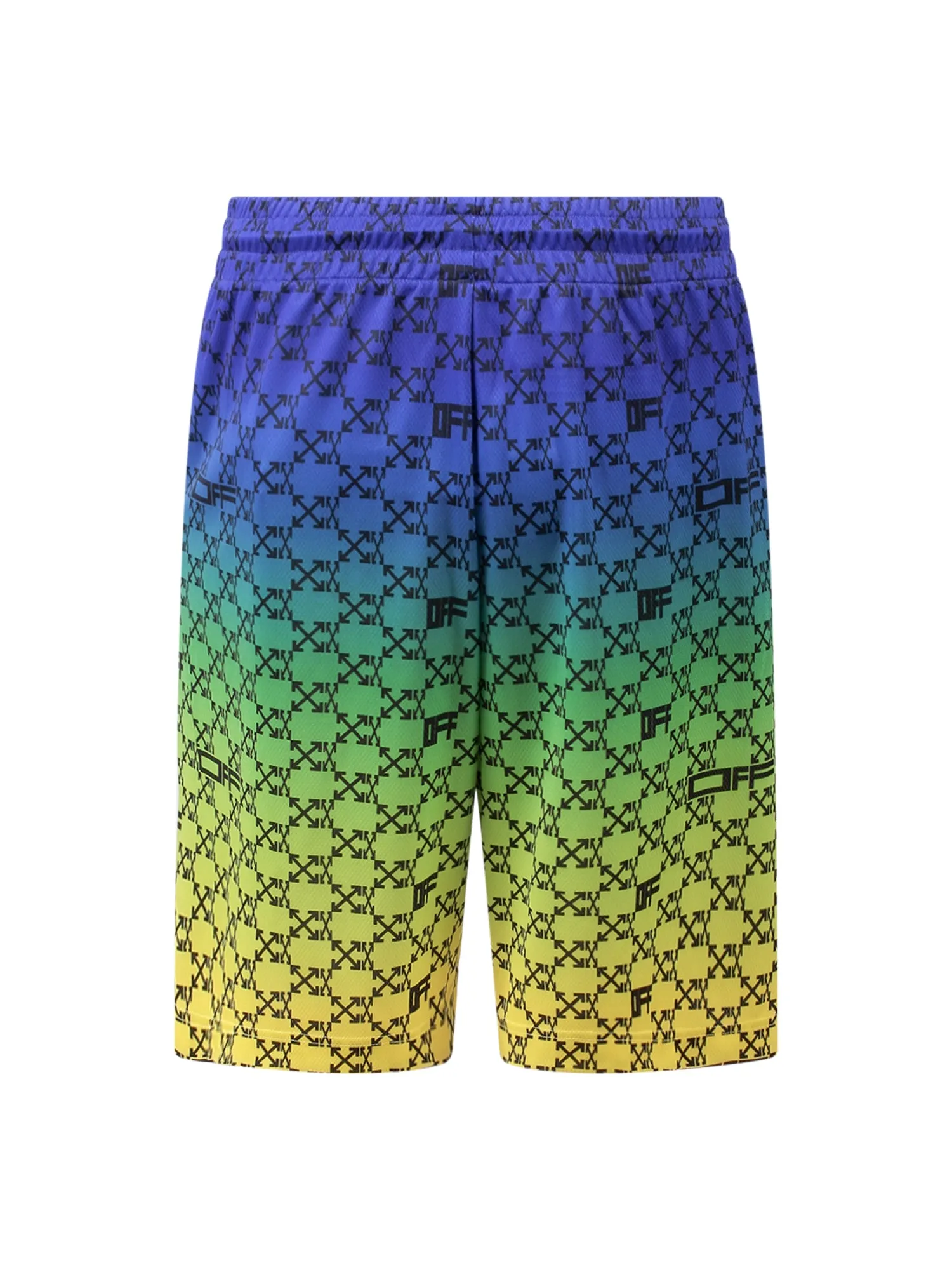 Off-White Allover Arrow Printed Drawstring Shorts