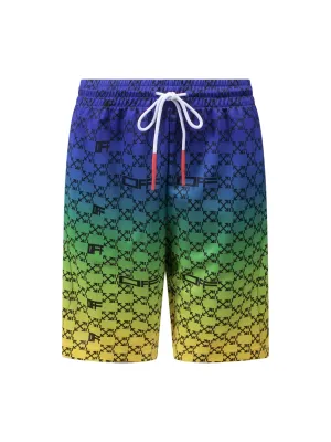 Off-White Allover Arrow Printed Drawstring Shorts