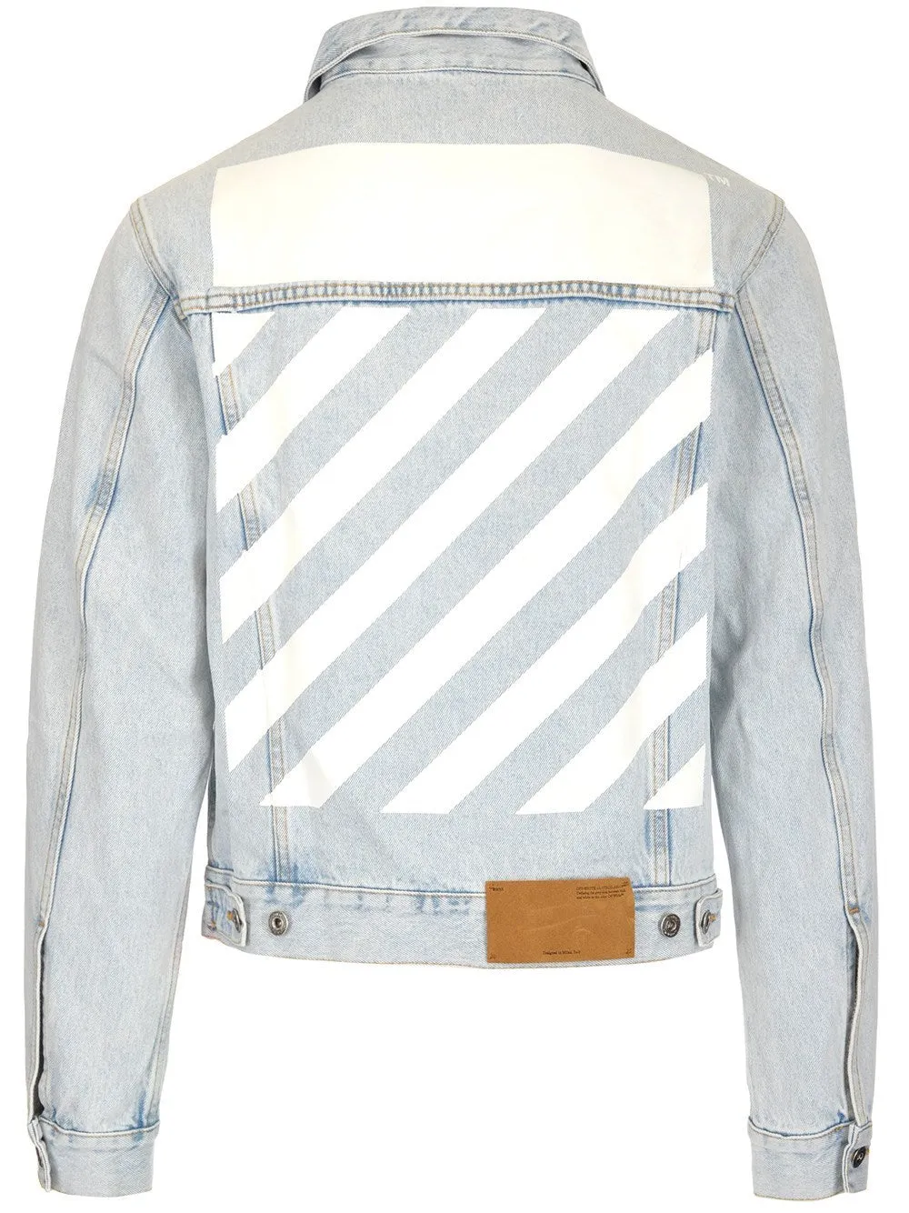 Off-White Diag Printed Denim Jacket