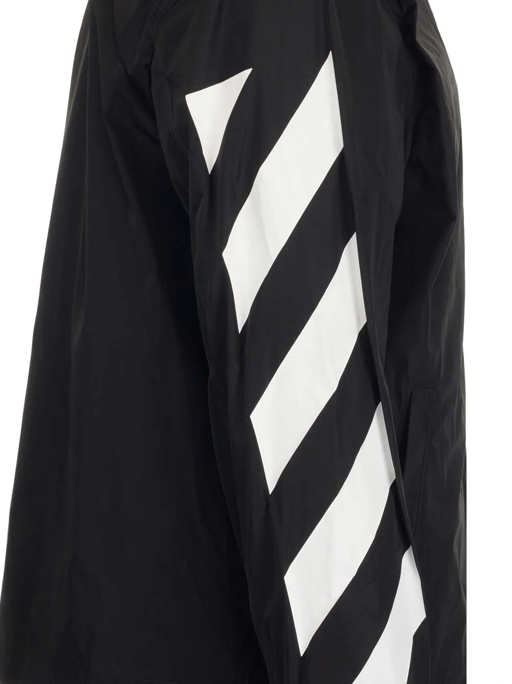 Off-White Diag Printed Zipped Jacket