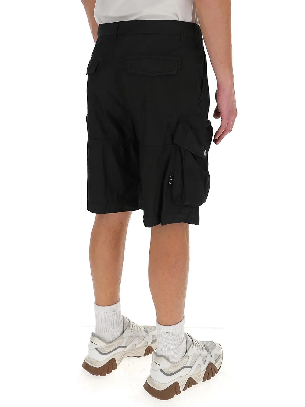 Off-White High Waisted Cargo Shorts