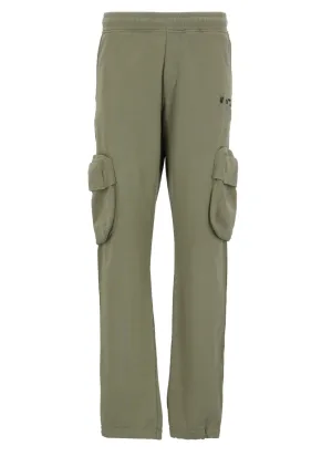 Off-White Logo Detailed Straight Leg Track Pants