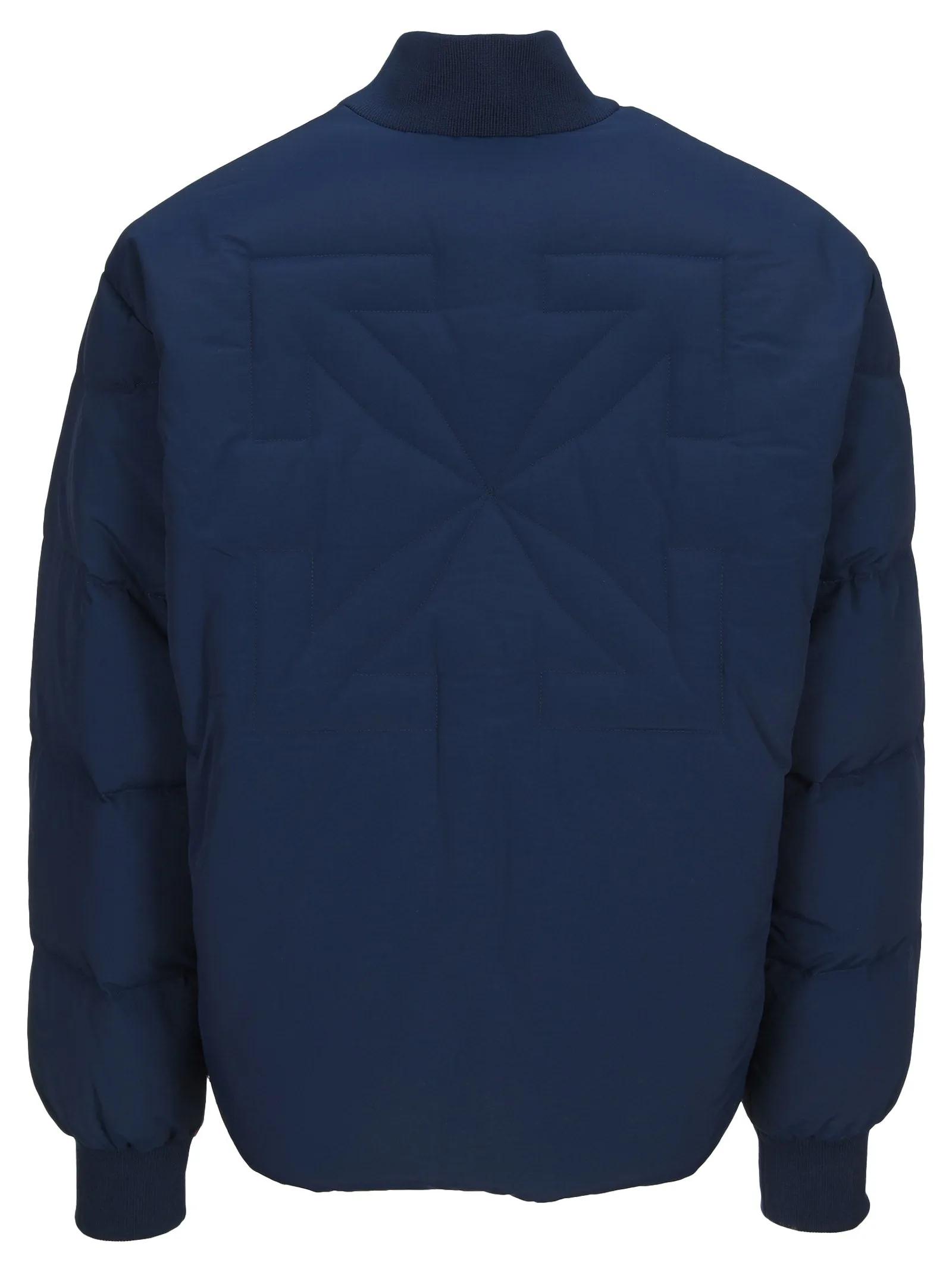 Off-White Logo Embroidered Puffer Jacket