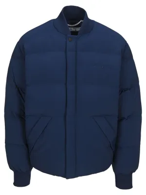 Off-White Logo Embroidered Puffer Jacket