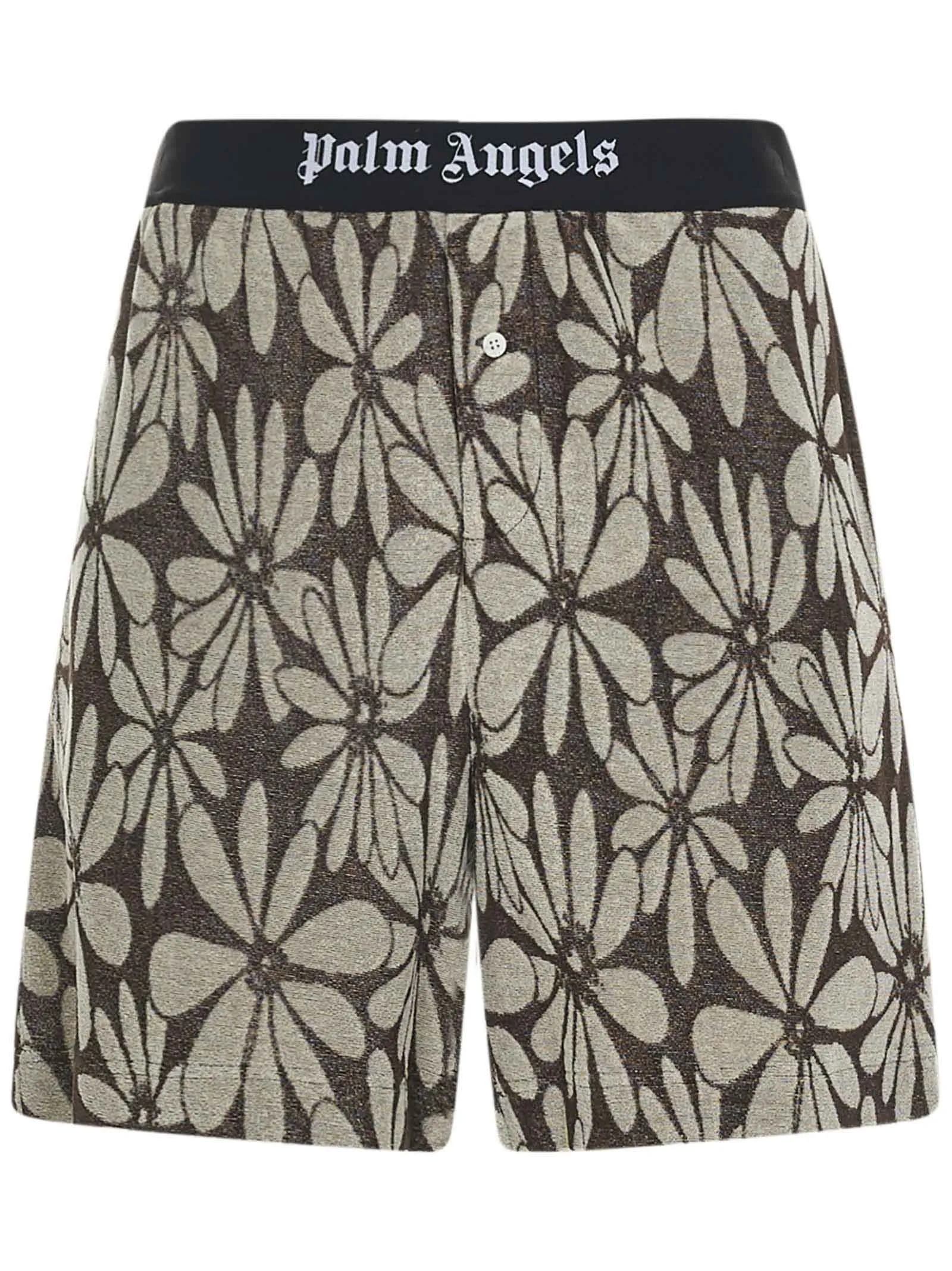 Palm Angels Allover Jacquard Shorts