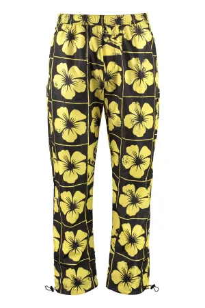 Palm Angels Floral Printed Track Pants