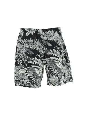 Palm Angels Jungle-Print Knee-Length Swim Shorts