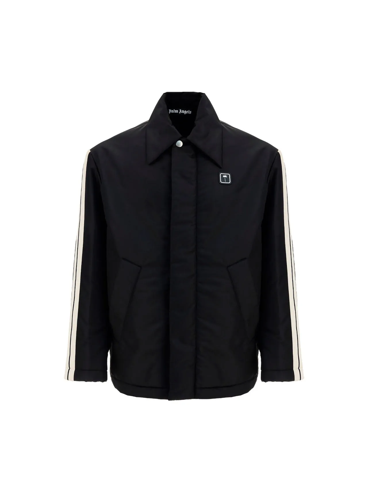 Palm Angels Logo Patch Padded Jacket