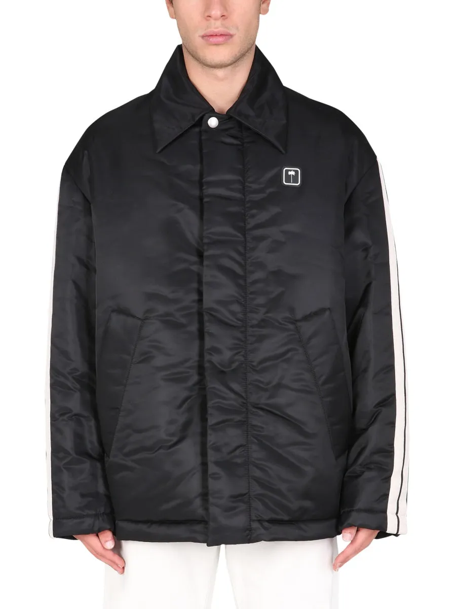Palm Angels Logo Patch Padded Jacket