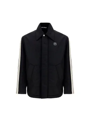 Palm Angels Logo Patch Padded Jacket