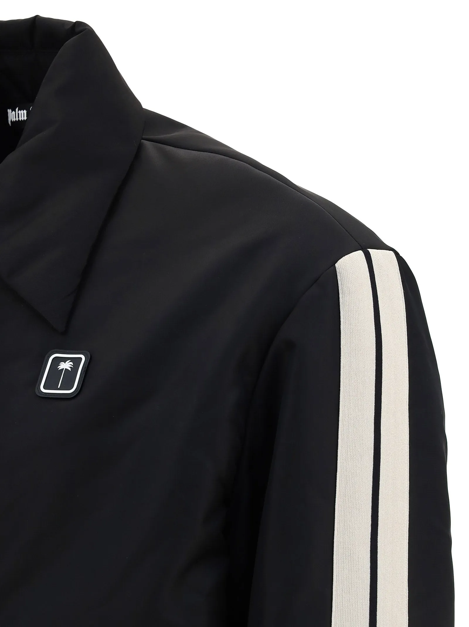 Palm Angels Logo Patch Padded Jacket
