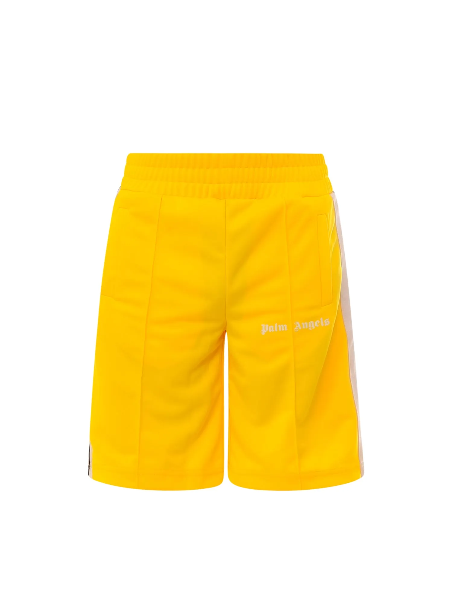 Palm Angels Logo Print Elasticated Waist Shorts