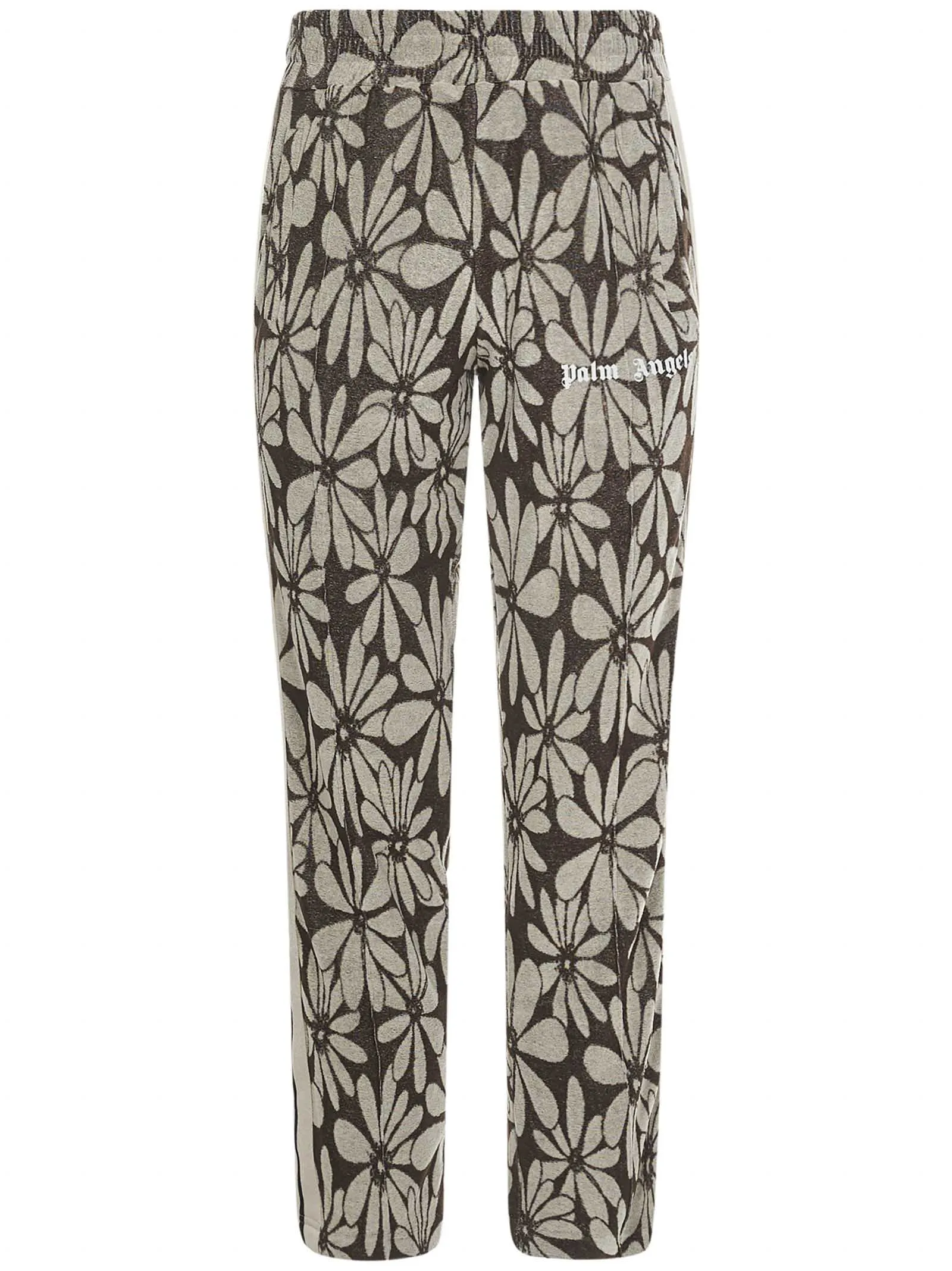 Palm Angels Logo Printed Jacquard Pants