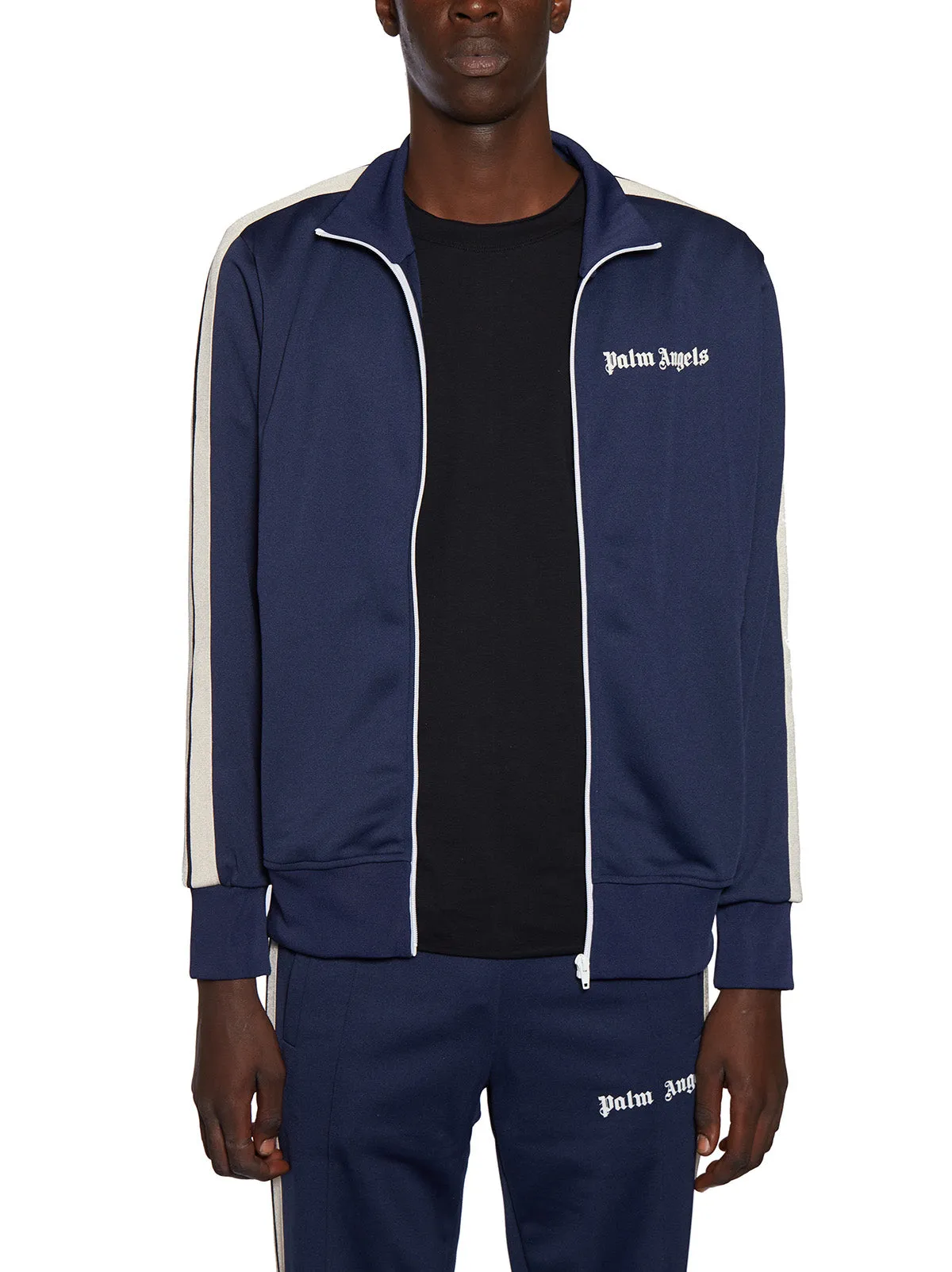 Palm Angels Logo Printed Track Jacket