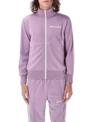 Palm Angels Logo Printed Zipped Track Jacket