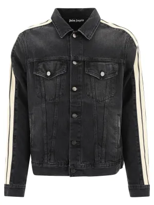 Palm Angels Side Stripe Denim Jacket