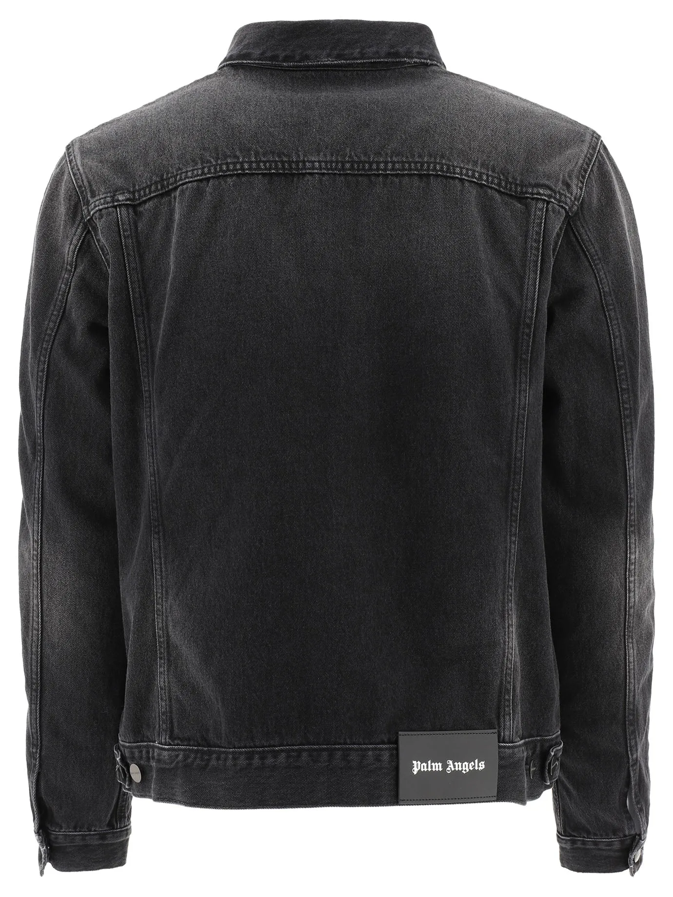 Palm Angels Side Stripe Denim Jacket
