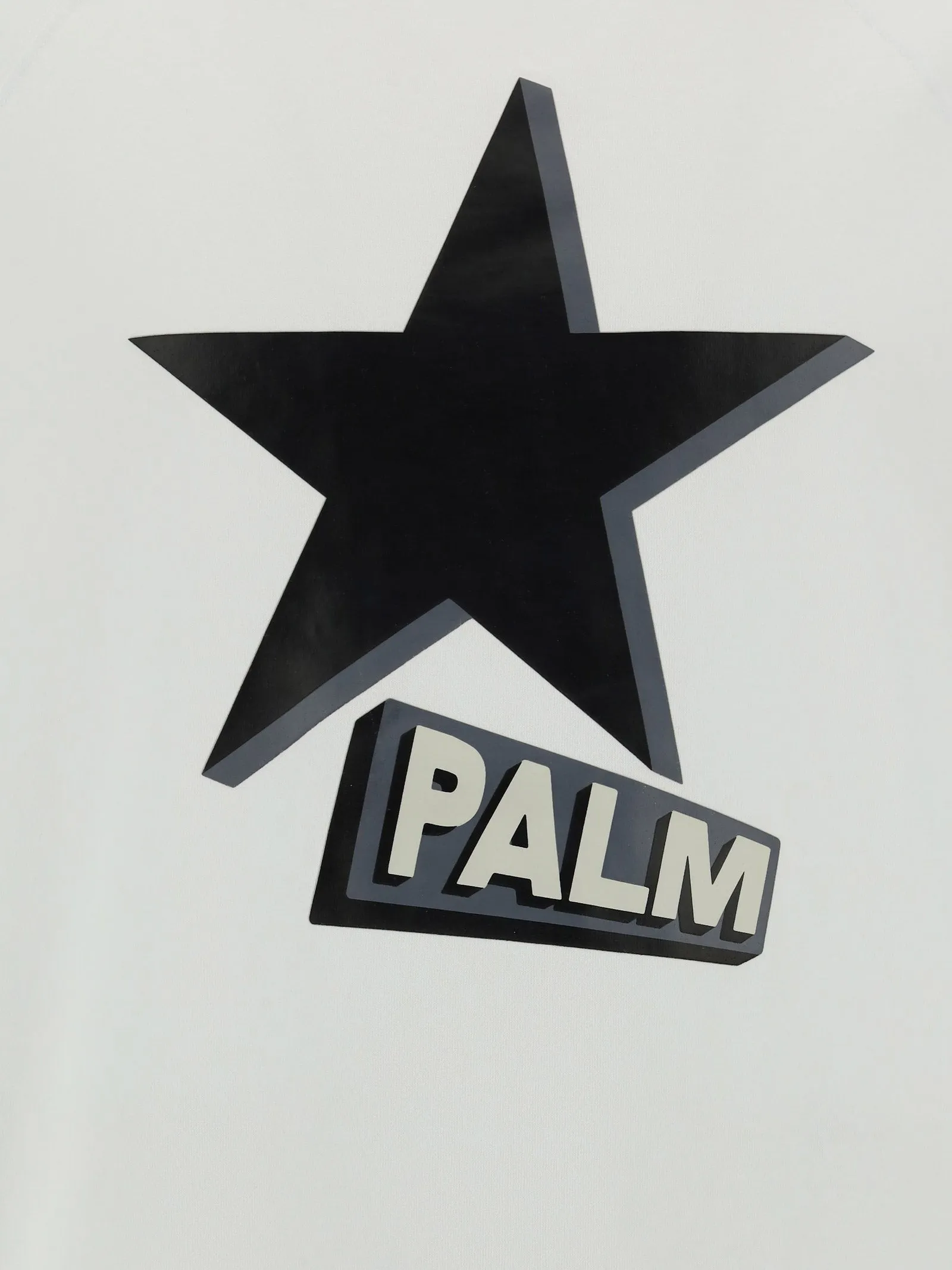Palm Angels Star Logo Printed T-Shirt