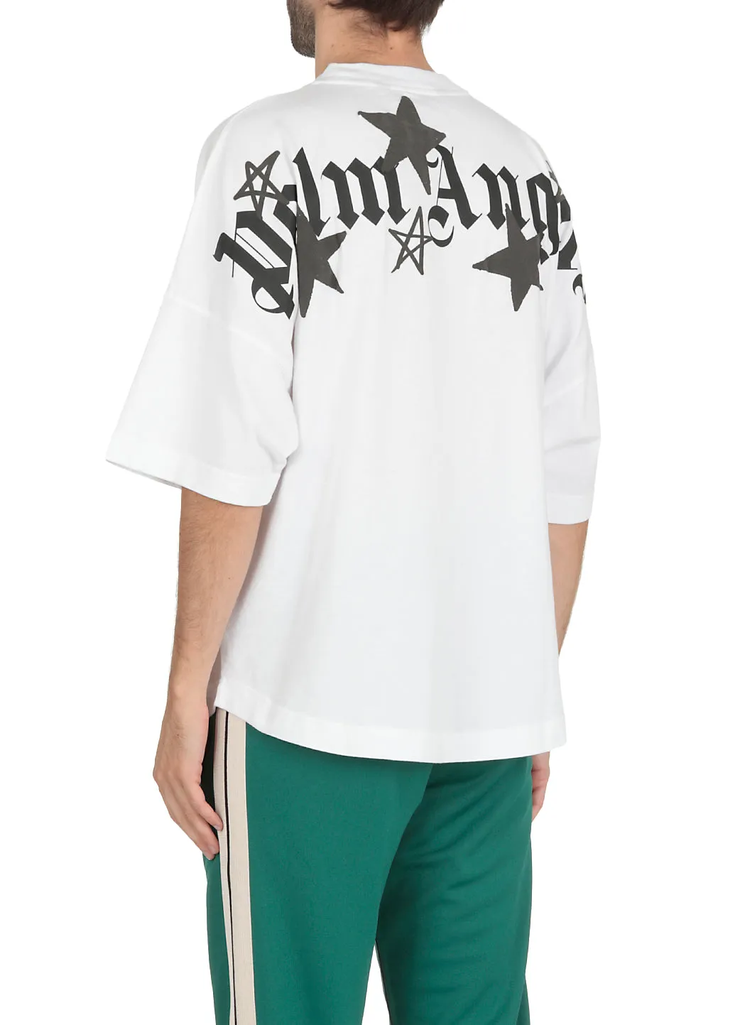 Palm Angels Star Print Crewneck T-Shirt