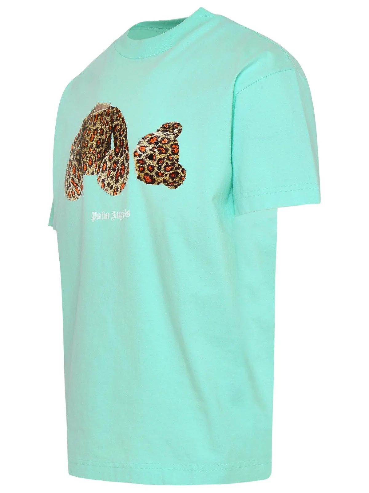 Palm Angels Teddy Bear Printed Crewneck T-Shirt