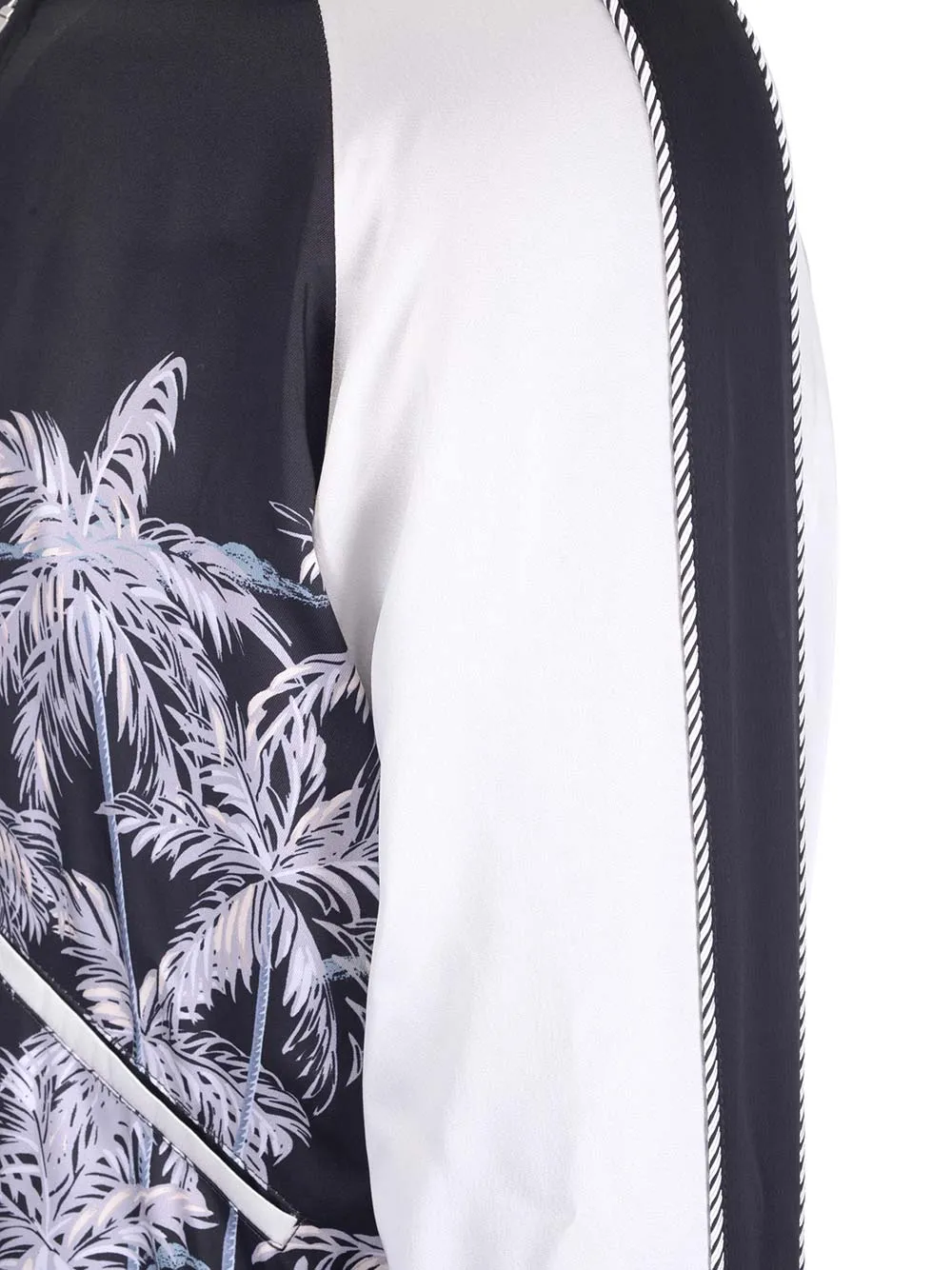 Palm Angels Zip-Up Long-Sleeved Jacket