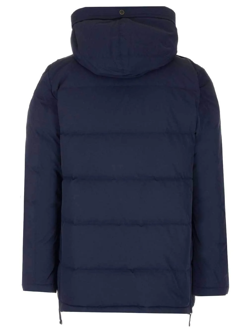Parajumpers Hooded Logo Patch Puffer Jacket