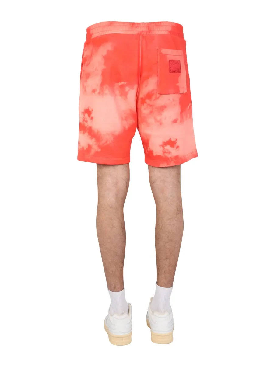 Paul Smith Cloud Print Bermuda Shorts
