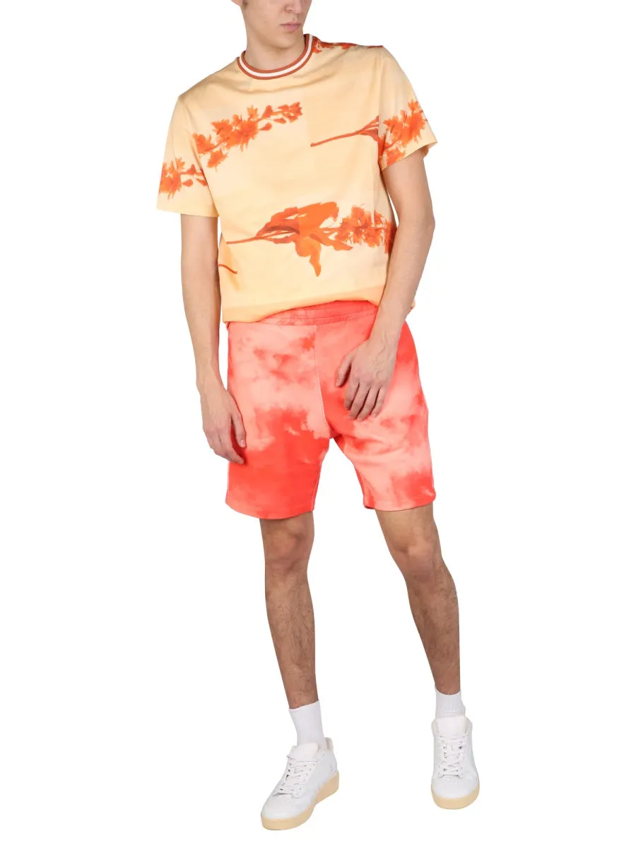 Paul Smith Cloud Print Bermuda Shorts