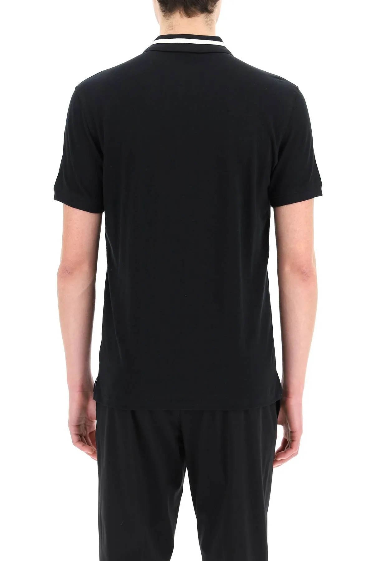 Paul Smith Happy Logo Short-Sleeved Polo Shirt