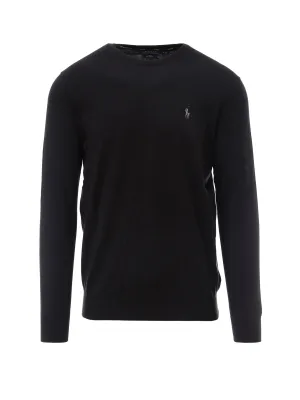 Polo Ralph Lauren Logo Embroidered Crewneck Sweater