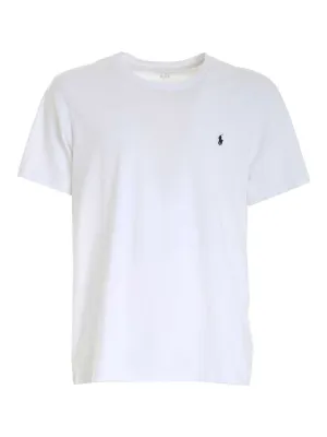 Polo Ralph Lauren Logo Embroidered Crewneck T-Shirt