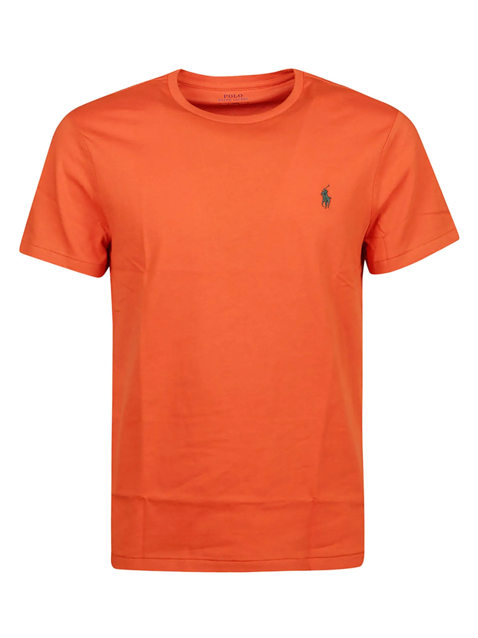 Polo Ralph Lauren Logo Embroidered Crewneck T-Shirt