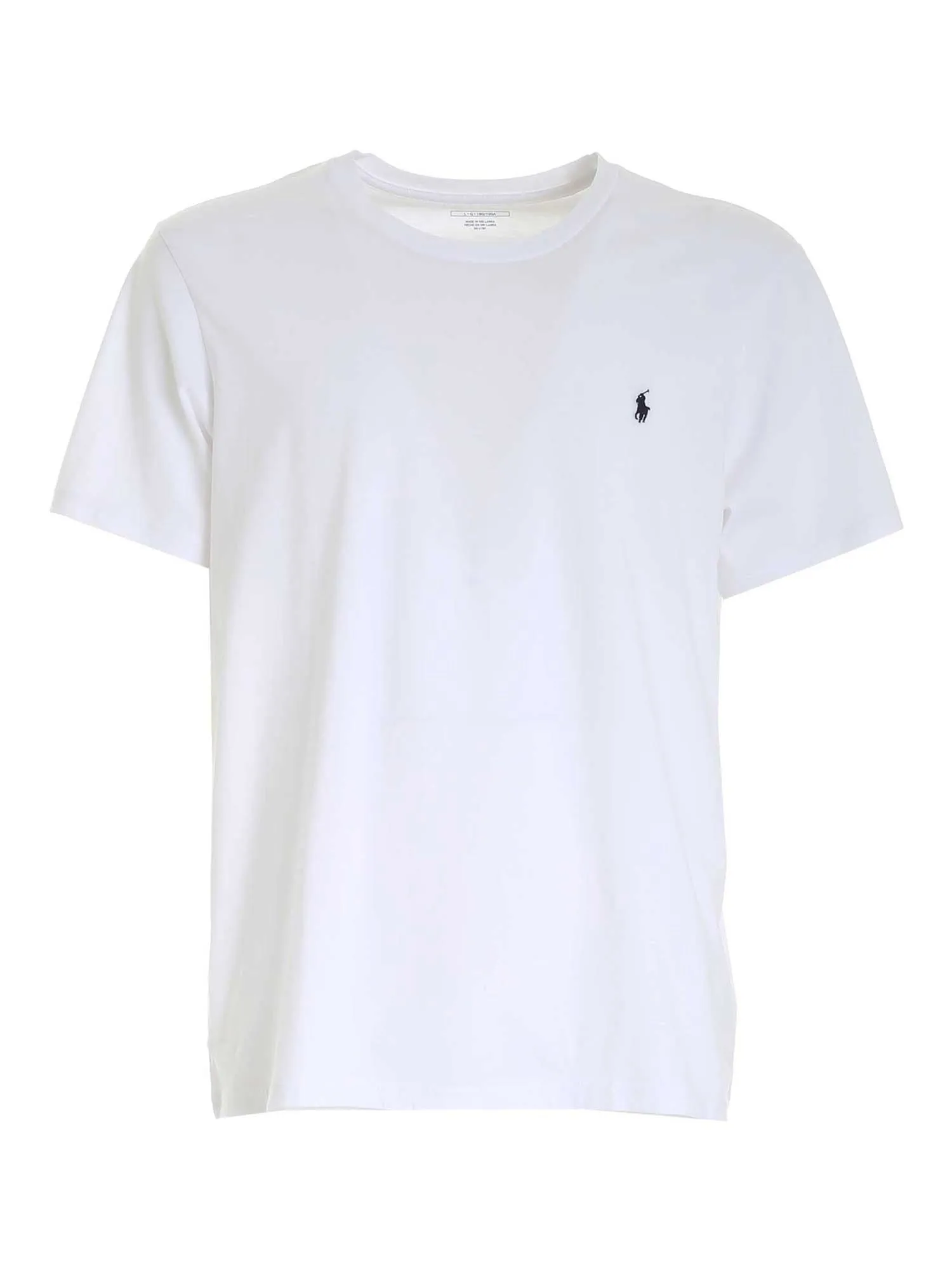 Polo Ralph Lauren Logo Embroidered Crewneck T-Shirt