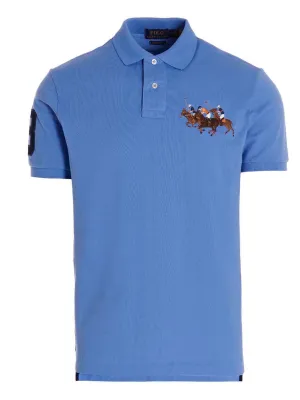 Polo Ralph Lauren Logo Embroidered Polo Shirt