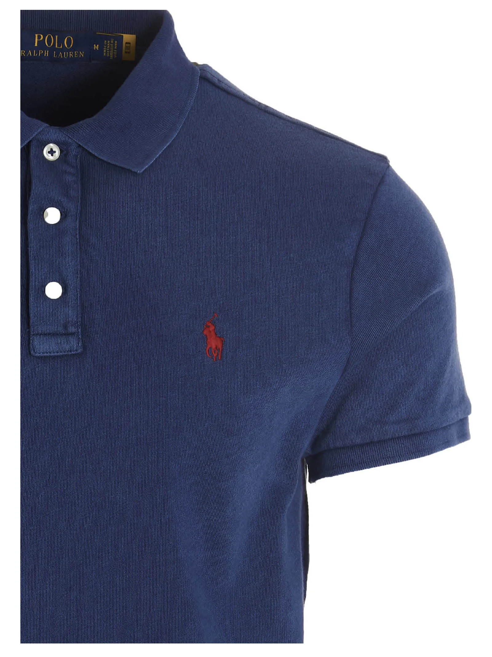 Polo Ralph Lauren Logo Embroidered Polo Shirt