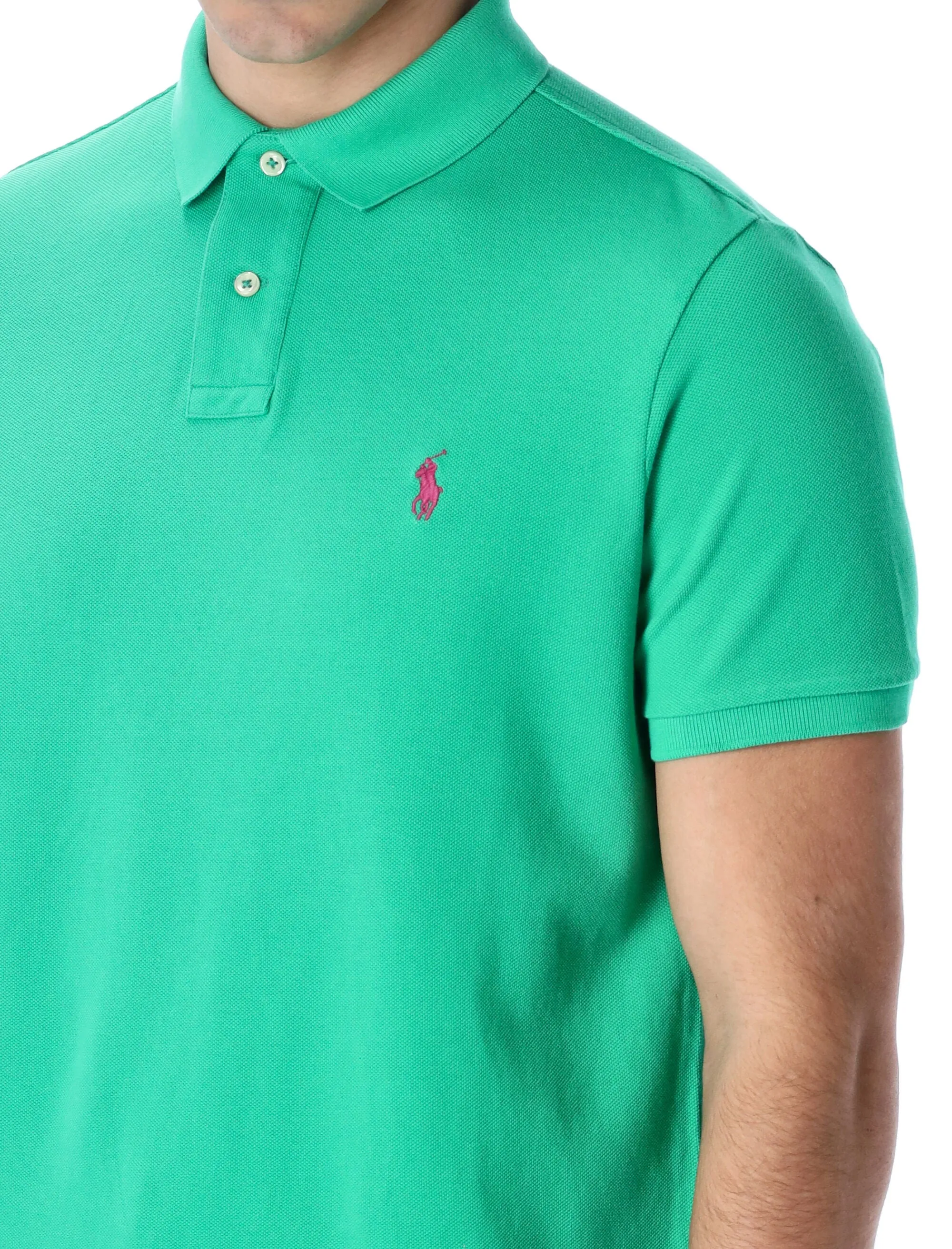 Polo Ralph Lauren Logo Embroidered Polo Shirt