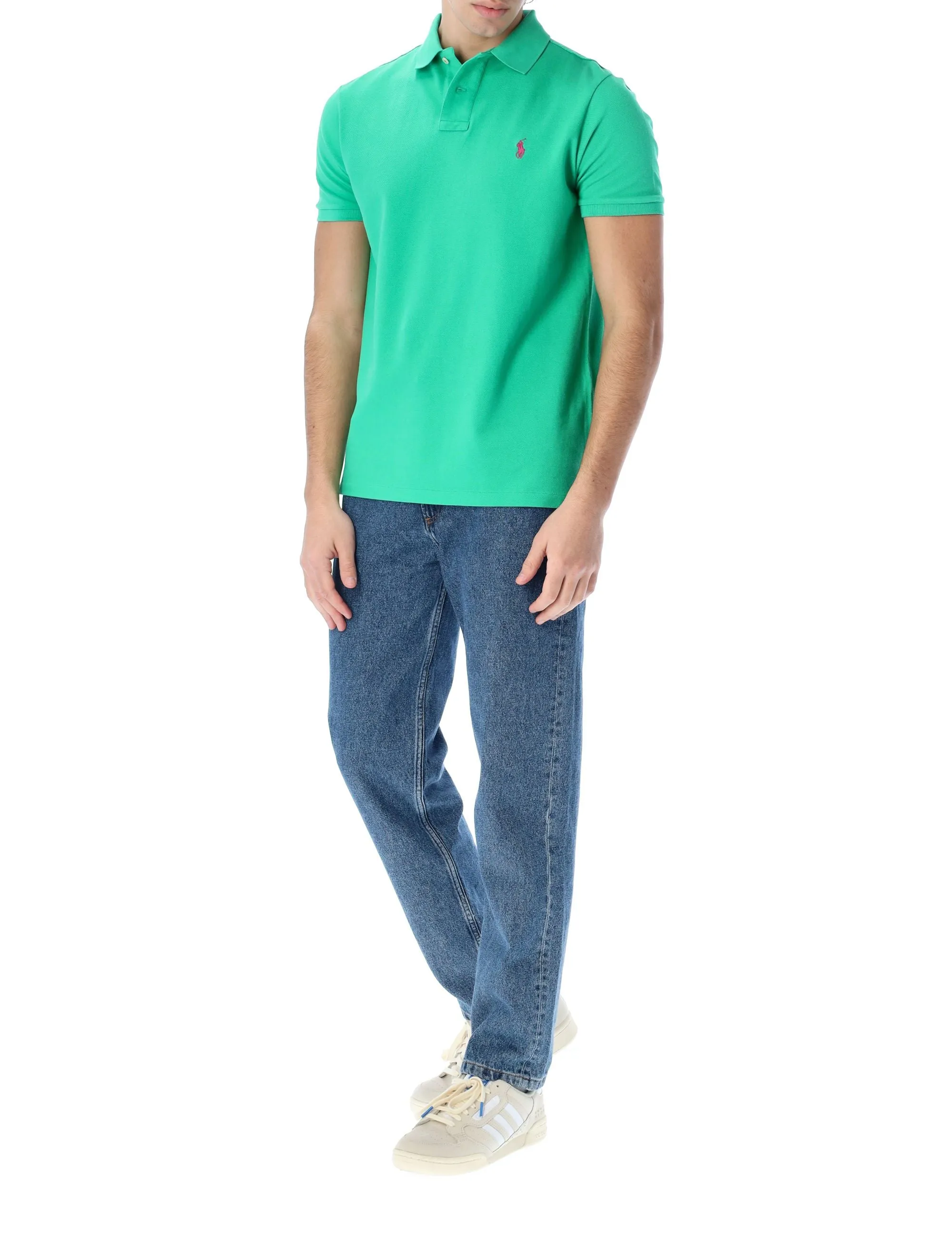 Polo Ralph Lauren Logo Embroidered Polo Shirt