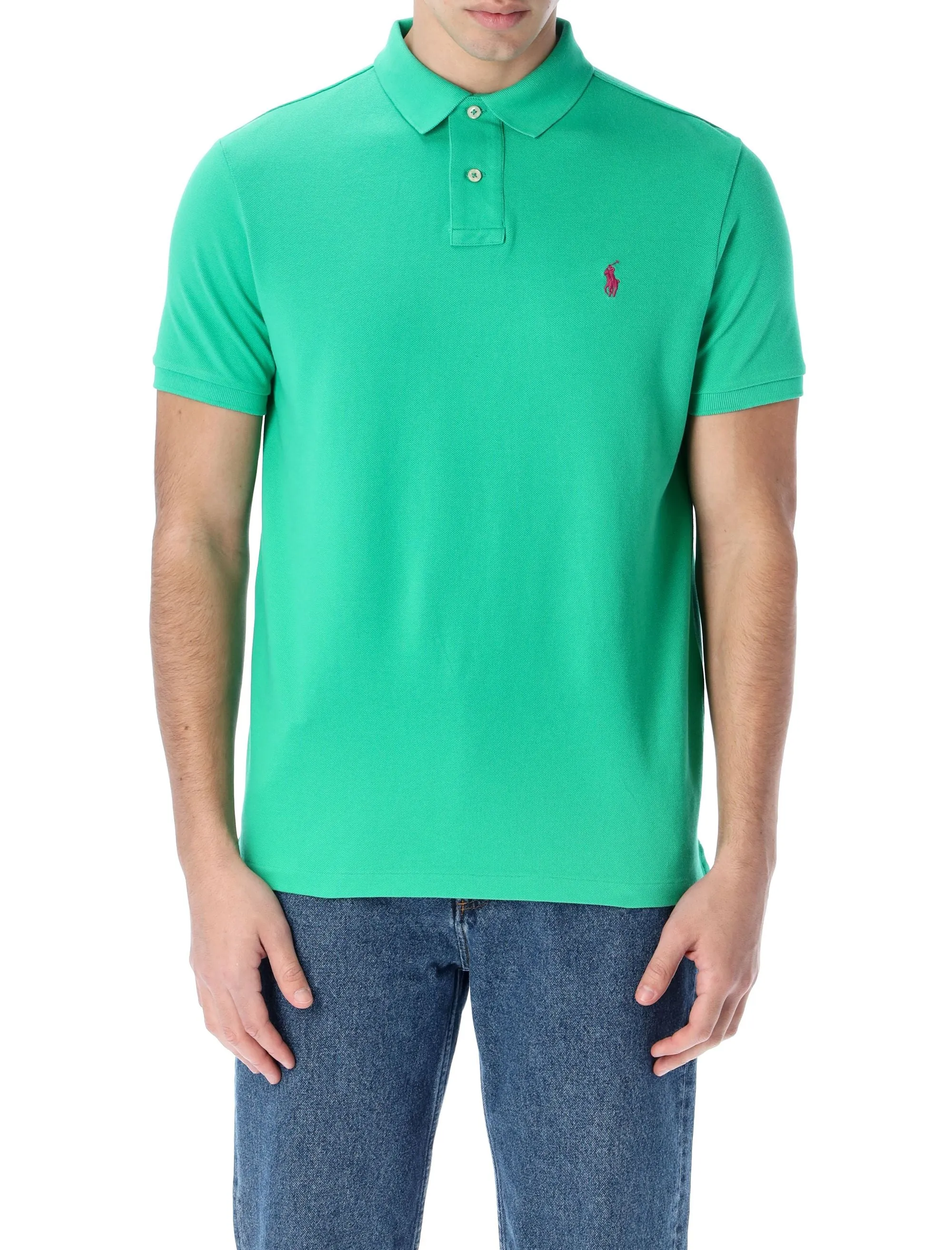 Polo Ralph Lauren Logo Embroidered Polo Shirt