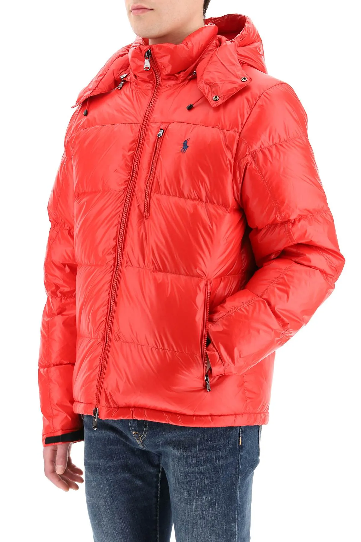 Polo Ralph Lauren Logo Embroidered Puffer Jacket